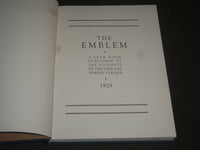 1929 THE EMBLEM CHICAGO NORMAL COLLEGE YEARBOOK - GREAT PHOTOS - YB 903