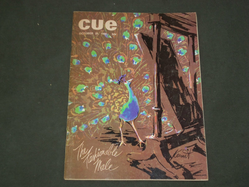 1969 OCTOBER 25 CUE MAGAZINE - KENNETH JAY LANE - B 5058