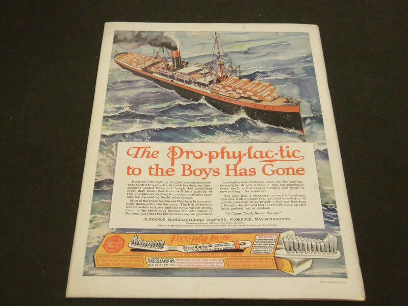1919 MARCH MCCLURE'S MAGAZINE - NEYSA MCMEIN COVER - J. M. FLAGG - ST 6943