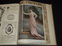 1912 JANUARY-JUNE LE THEATRE MAGAZINE BOUND VOLUME - 12 ISSUES - KD 2278D