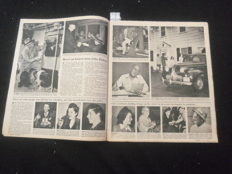 1947 NOV 2 SYRACUSE HERALD AMERICAN PARADE MAGAZINE - ELIZABETH TAYLOR - SP 886Z