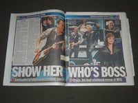 2012 DEC 13 NEW YORK DAILY NEWS - SHELTER FROM THE STORM - SPRINGSTEEN- NP 2454