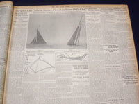 1920 JULY 24 NEW YORK TIMES - RESOLUTE WINS CUP TO BE DECIDED TODAY - NT 9339