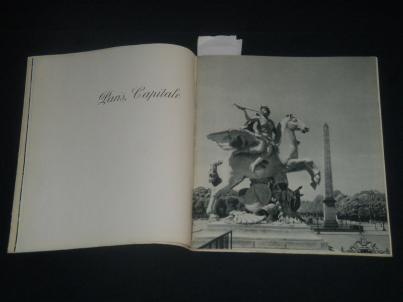1954 PARIS PHOTO ALBUM - FRENCH - SOFTCOVER - NICE PRINTS - J 4235
