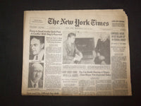 1981 JULY 29 NEW YORK TIMES NEWSPAPER - PRINCE CHARLES & DIANA TO MARRY- NP 8399