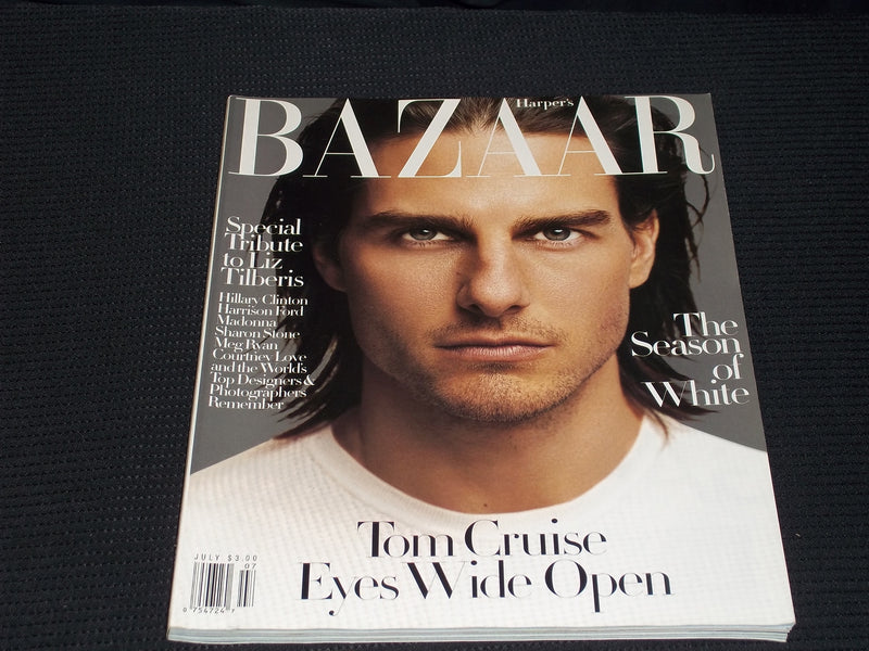 1999 JULY HARPER'S BAZAAR MAGAZINE - TOM CRUISE FRONT COVER - E 13600