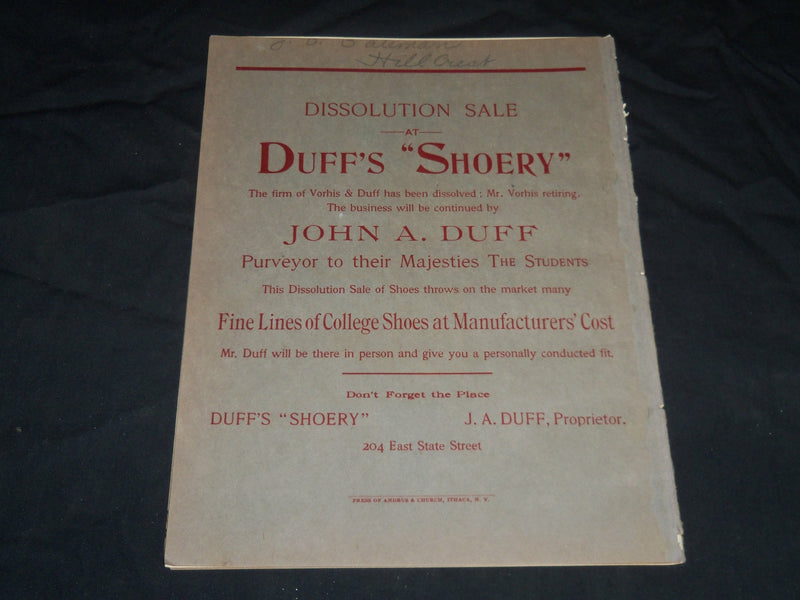 1909 OCTOBER THE WIDOW CORNELL UNIVERSITY MAGAZINE - NICE ILLUSTRATIONS - J 5743