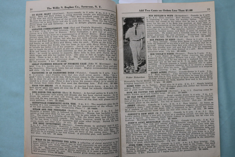 1929 BUGBEE'S ANNUAL GUIDE SOFTCOVER BOOK - SYRACUSE, NY - K 3435