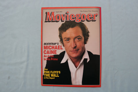 1982 APRIL MOVIEGOER MAGAZINE - MICHAEL CAINE COVER - E 19794