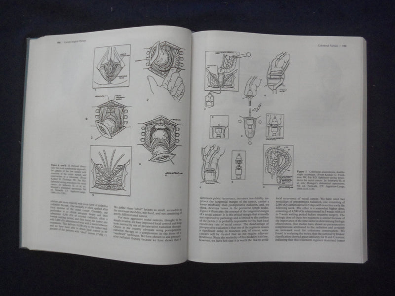 1992 CURRENT SURGICAL THERAPY HARDCOVER BOOK -4TH ED. -JOHN CAMERON MD.- KD 8894