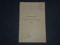 1869 DARTMOUTH COLLEGE CENTENNIAL CELEBRATION - J 4393