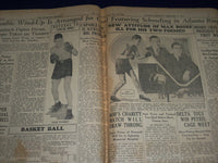 1931 FEBRUARY 31 THE ATLANTA JOURNAL SPORTS SECTION - VANDY CHECKS TECH- NP 972V