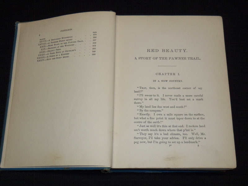 1800'S CHUMLEY'S POST STORY OF THE PAWNED TRAIL BY WILLIAM STODDARD - KD 7794