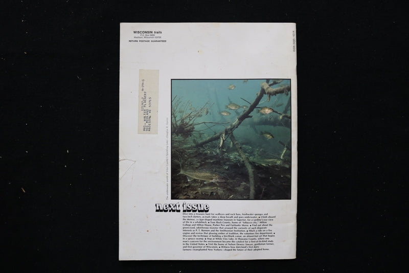 1979 SPRING WISCONSIN TRAILS MAGAZINE - PUSSY WILLOWS COVER - SP 4191I