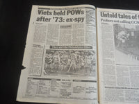 1992 JAN 2 NEW YORK DAILY NEWS NEWSPAPER-VIETS HELD U.S. POWS AFTER 1973-NP 5884