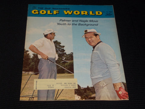 1969 DECEMBER 16 GOLF WORLD MAGAZINE - ARNOLD PALMER FRONT COVER - E 6537