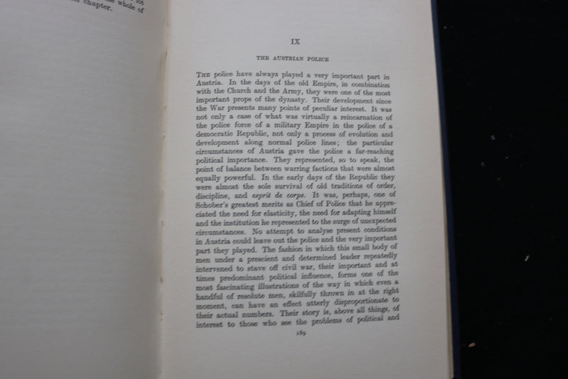 1932 AUSTRIA OF TODAY HARDCOVER BOOK BY VICTOR GERMANS - KD 9479