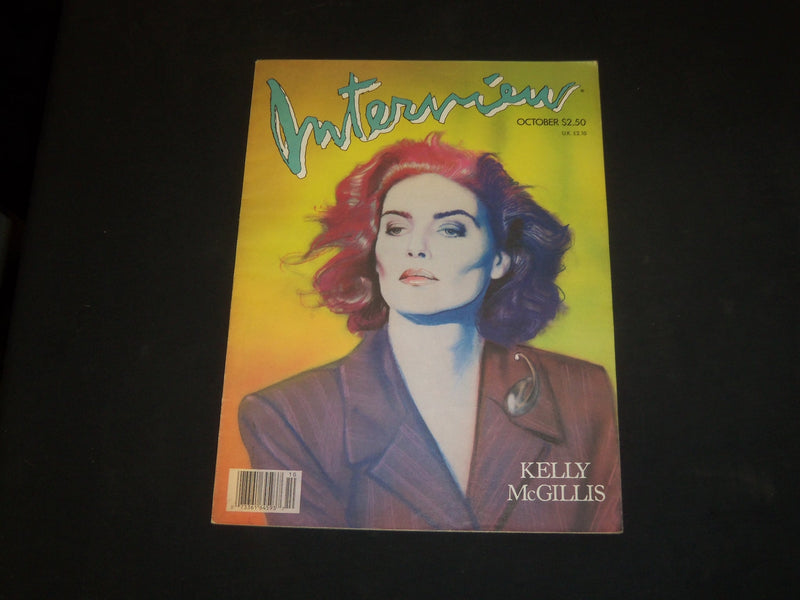 1987 OCTOBER INTERVIEW MAGAZINE - KELLY MCGILLIS COVER - SP 3231