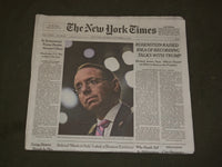 2018 SEPTEMBER 22 NEW YORK TIMES - ROSENSTEIN RAISED IDEA OF RECORDING TRUMP