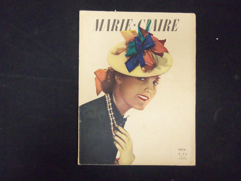 1940 APRIL 12 MARIE CLAIRE MAGAZINE - ILLUSTRATIONS, STORIES & ADS - ST 3575