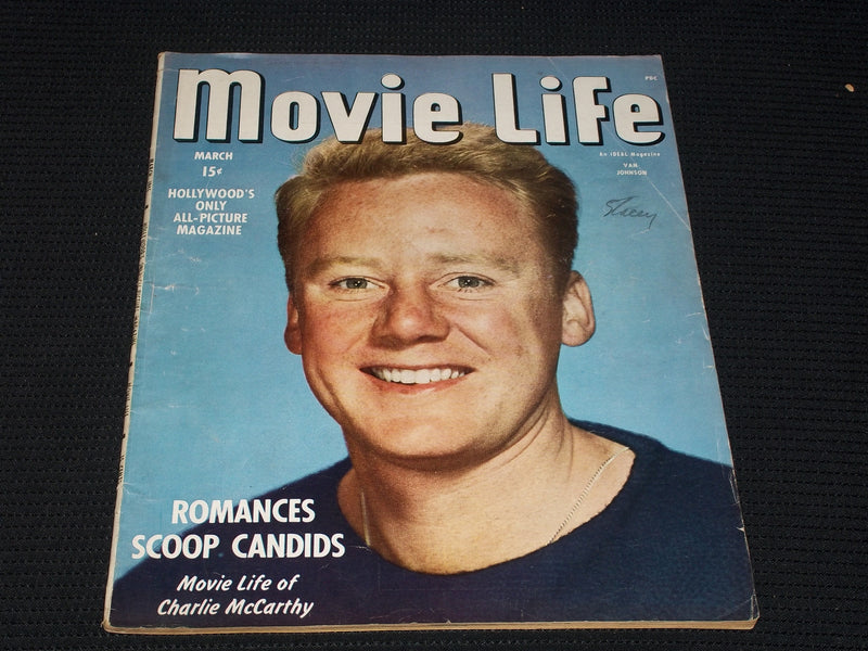 1945 MARCH MOVIE LIFE MAGAZINE - VAN JOHNSON FRONT COVER - E 1545