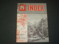 1953 NOVEMBER-DECEMBER PHOTOFACT MAGAZINE INDEX AND TECHNICAL DIGEST - ST 997B