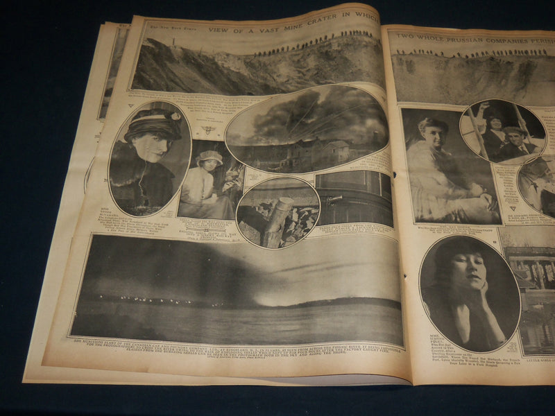1917 JANUARY 21 NEW YORK TIMES ROTO PICTURE SECTION - ENRICO CARUSO - NT 8980