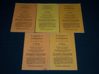 1948-2008 RAPHAEL'S ASTRONOMICAL EPHEMERIS OF PLANETS MAGAZINE LOT OF 53- O 290