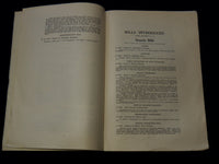 1910-1911 RAILWAY BUSINESS ASSOCIATION BULLETIN LOT OF 3 ISSUES - K 2109