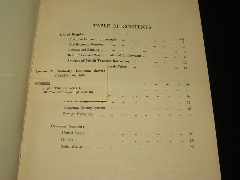 1937-1946 ROYAL ECONOMIC SOCIETY MEMORANDUM LOT OF 42 ISSUES - O 2951I