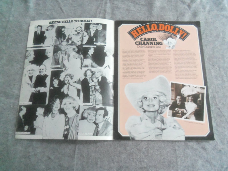 1979 HELLO, DOLLY! BROADWAY PROGRAM - CAROL CHANNING - J 7671