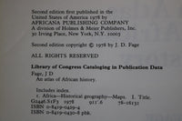 1978 AN ATLAS OF AFRICAN HISTORY SOFTCOVER BOOK BY J.D. FAGE - KD 9828