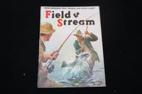 1938 MARCH FIELD & STREAM MAGAZINE - TWO FISHERMAN COVER - SP 5423N