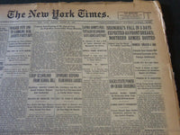 1927 MARCH 20 NEW YORK TIMES - SHANGAHAI'S FAIL IN 3 DAYS EXPECTED - NT 5592