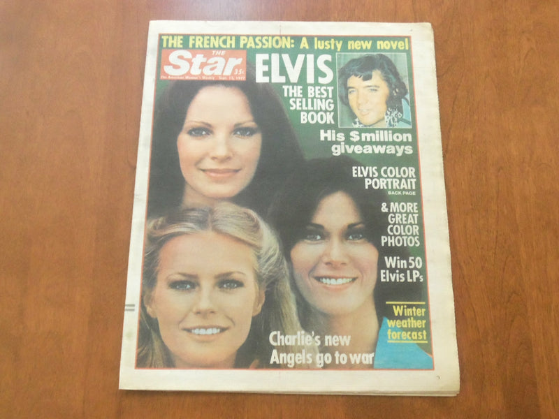 1977 SEPTEMBER 13 THE STAR NEWSPAPER - ELVIS THE BEST SELLING BOOK - NP 4691