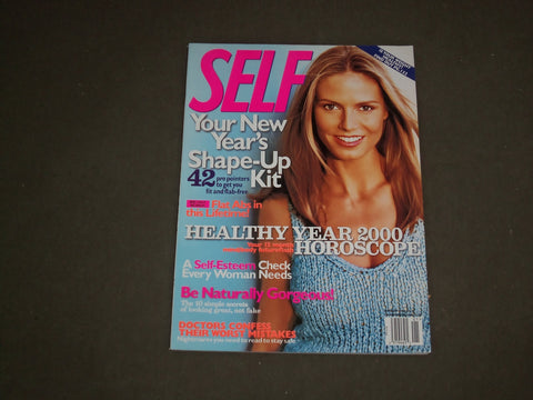 2000 JANUARY SELF MAGAZINE - HEIDI KLUM COVER - B 4410