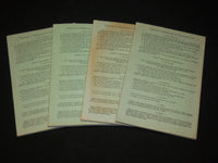 1970-1974 THE JOURNAL OF GENETIC PSYCHOLOGY MAGAZINE LOT OF 4 - WR 572A