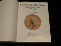 1998 HOMER LAUGHLIN A GIANT AMONG DISHES HARDCOVER BOOK - R 718X