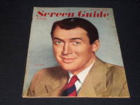1946 DECEMBER SCREEN GUIDE MAGAZINE - JAMES STEWART FRONT COVER - E 20127
