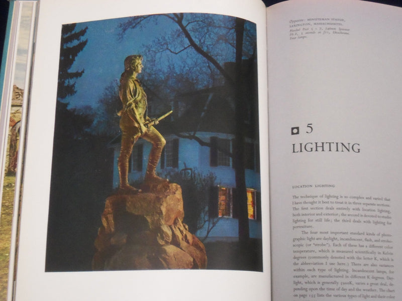 1961 COLOR PHOTOGRAPHY HARDCOVER BOOK BY ELIOT ELISOFON - GREAT PHOTOS - KD 2973