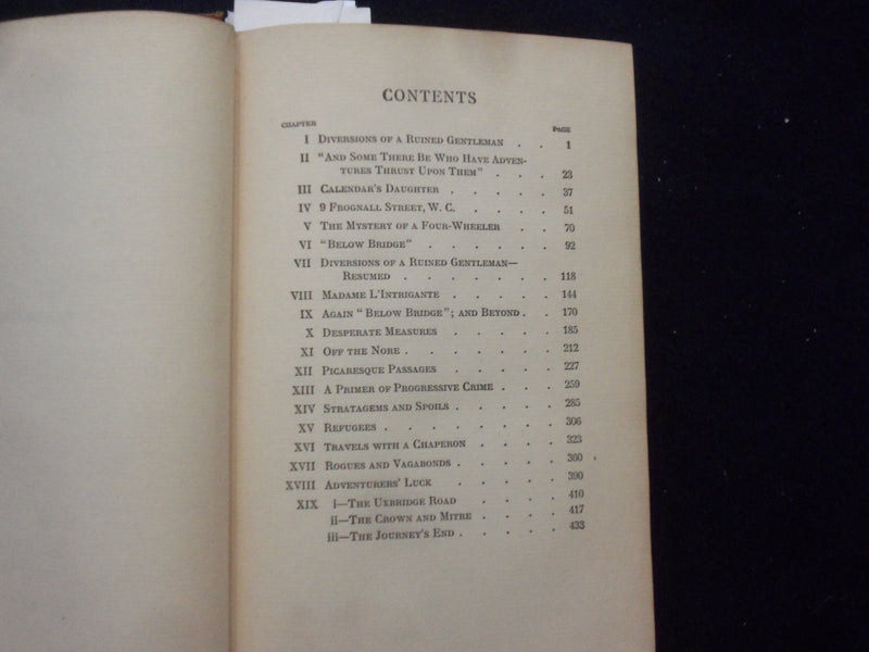 1908 THE BLACK BAG HARDCOVER BOOK BY LOUIS JOSEPH VANCE & T. FOGARTY - KD 8406