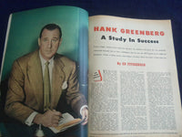 1951 MARCH SPORT MAGAZINE - HANK GREENBERG: MAN ON A HOT SEAT - ST 7220