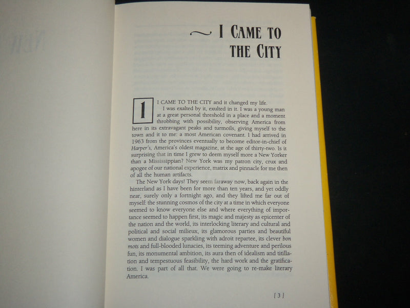 1993 NEW YORK DAYS HARDCOVER BOOK BY WILLIE MORRIS - FIRST EDITION - KD 6714