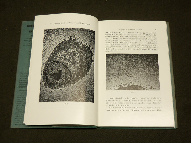 1960 BIOMECHANICAL STUDIES OF THE MUSCULO SKELETAL SYSTEM BY F. EVANS - KD 6268