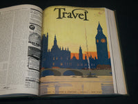 1929 NOV-1930 OCT TRAVEL MAGAZINE BOUND VOLUME - GREAT COVERS - KD 5991