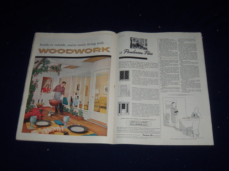 1960 JUNE 18 THE SATURDAY EVENING POST MAGAZINE - ILLUSTRATED COVER - SP 5725