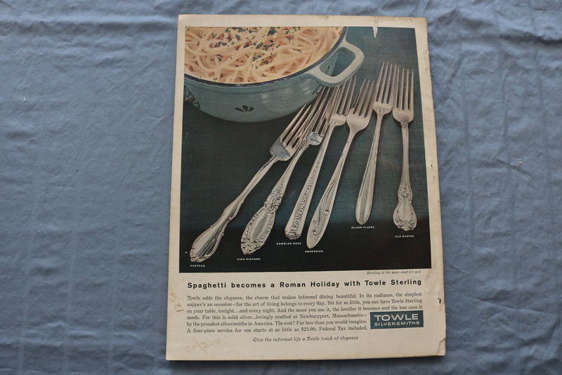 1958 NOVEMBER HOUSE & GARDEN MAGAZINE - GIFTS FOR EVERYONE -99 UNDER $9 - E 9311