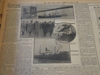 1926 APRIL 6 NEW YORK TIMES - BYRD PARTY LEAVES TO EXPLORE ARCTIC - NT 5685