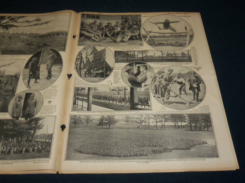 1917 MAY 27 NEW YORK TIMES PICTURE SECTION - LIBERTY LOAN APPLICATION - NT 8983
