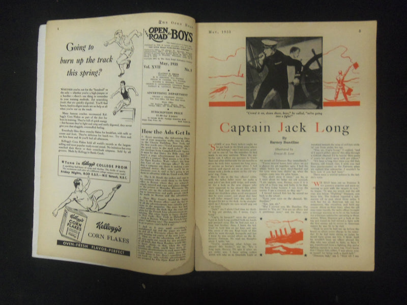 1935 MAY OPEN ROAD FOR BOYS MAGAZINE - ST 4622